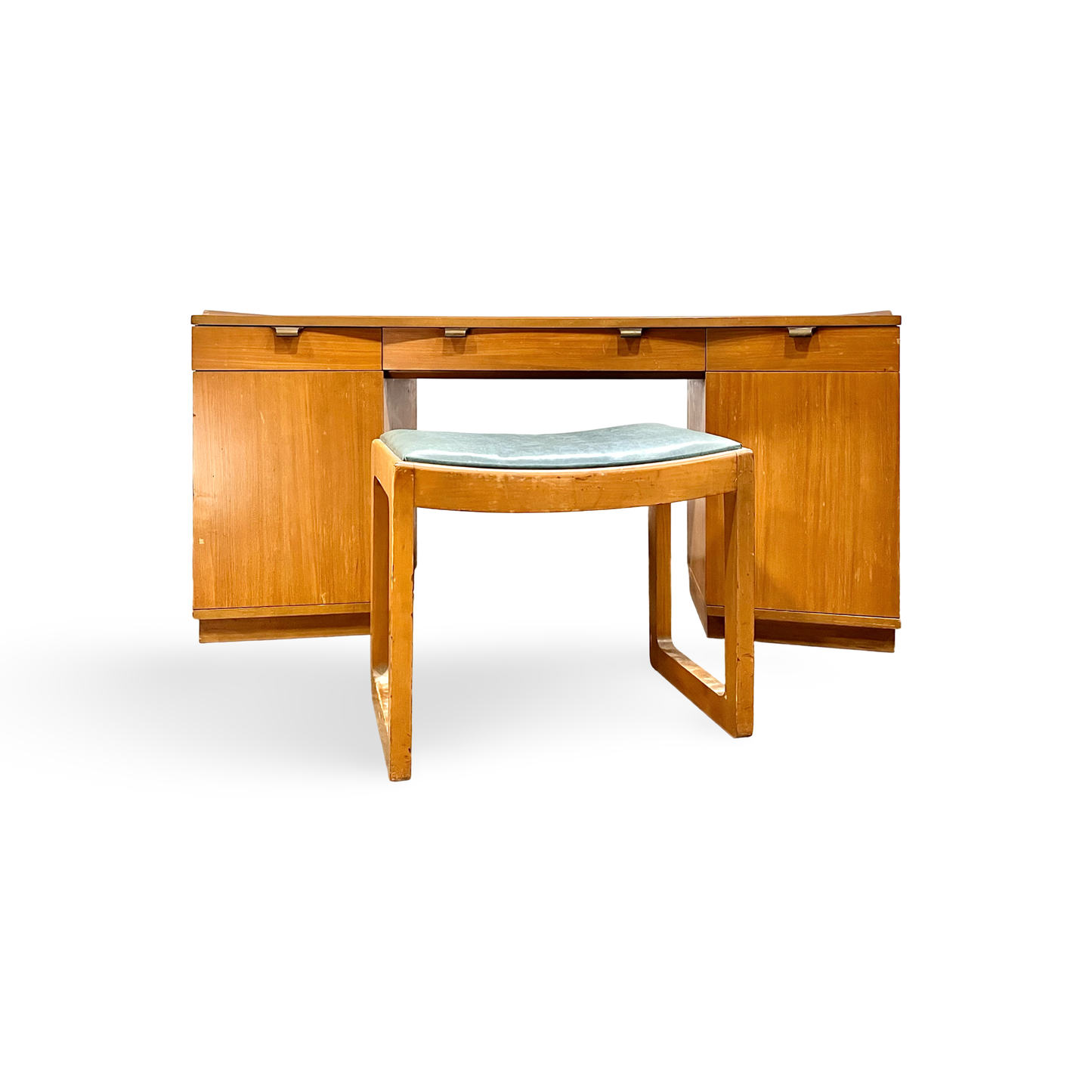 Edward Wormley for Drexel Precedent Vanity Desk & Stool c. 1950s