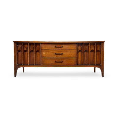 Kent Coffey Perspecta Vintage Mid Century Modern Credenza c. 1960s — front view