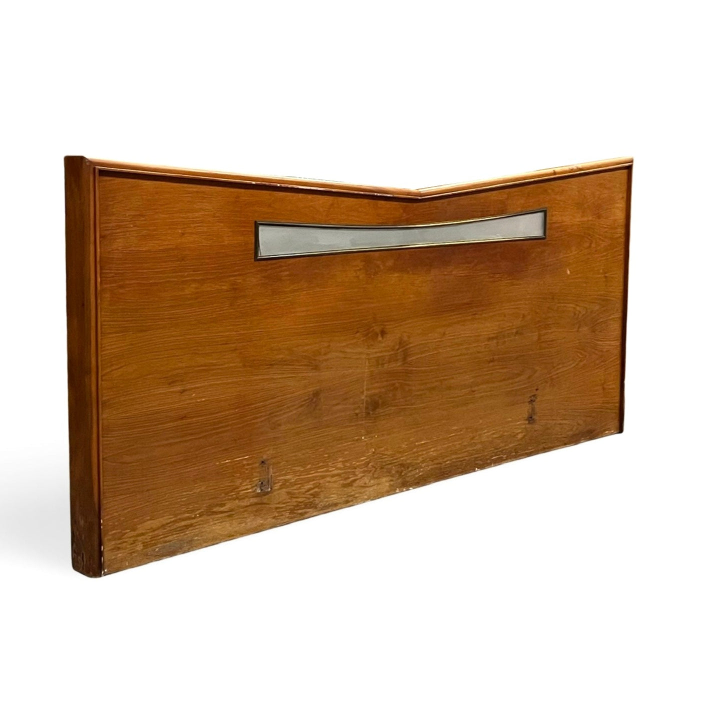 Specialty Woodcraft Vintage Mid Century Modern King Size Headboard c. 1960s