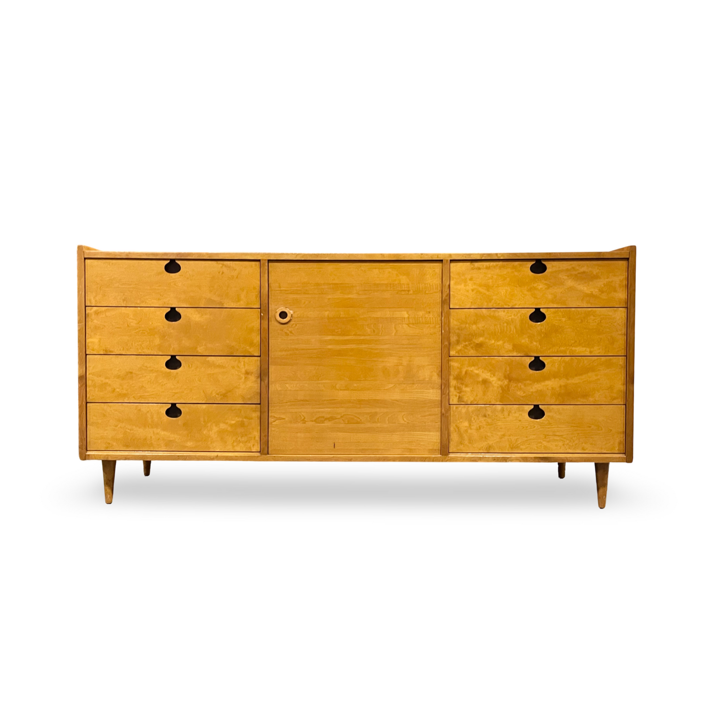 Edmond J. Spence Scandanivanian Vintage Mid Centry Modern 8 Drawer Dresser c. 1960s