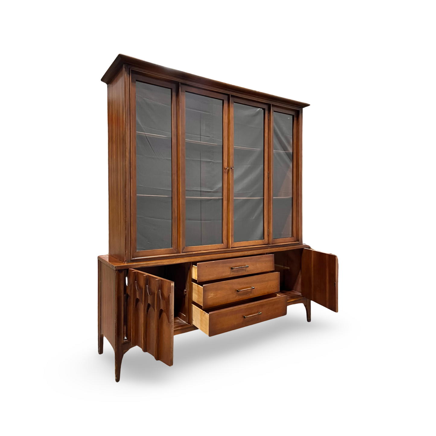 Kent Coffey Perspecta Mid Century Modern China Cabinet c. 1960s