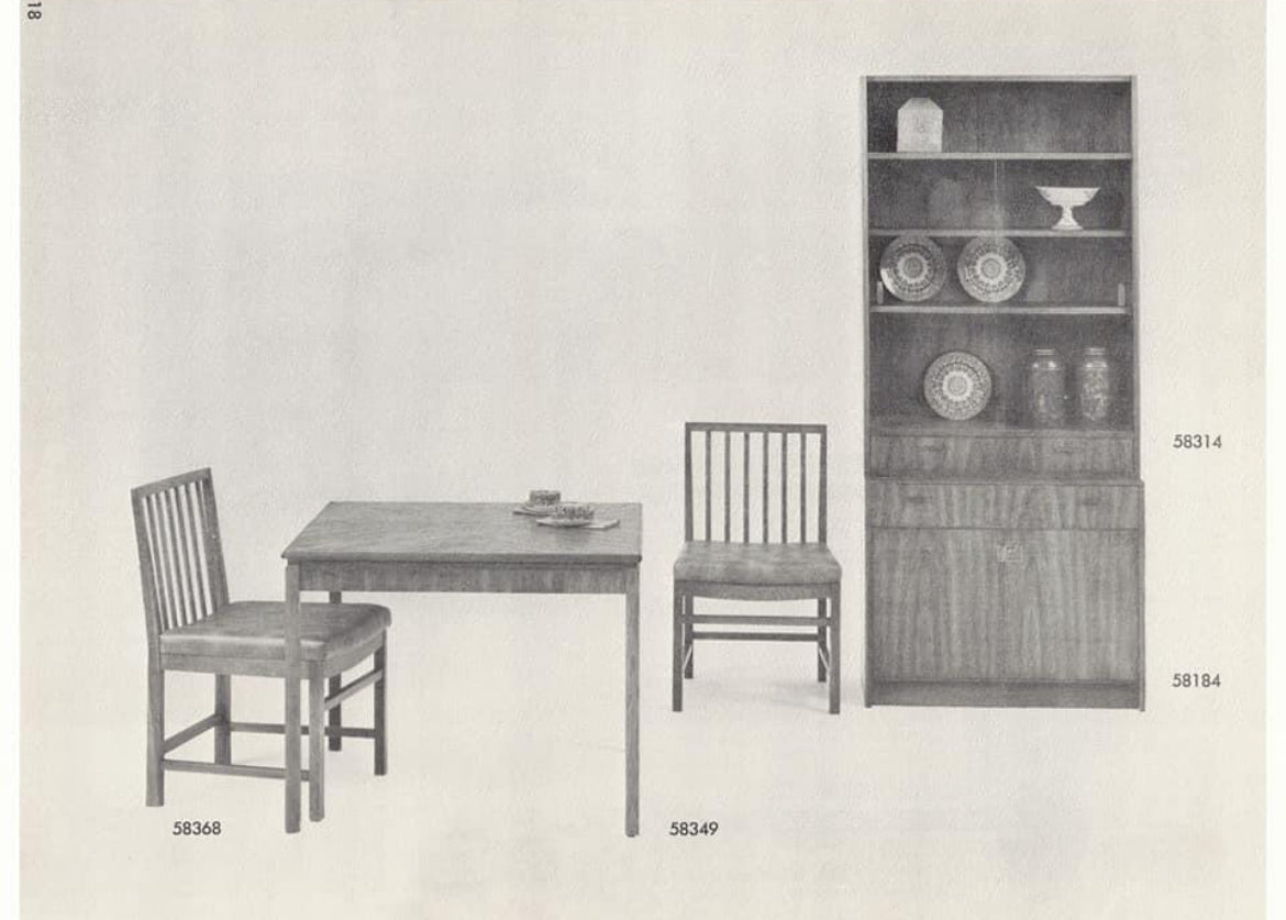 Jack Cartwright for Founders Patterns 15 Mid Century Modern Bookshelf Cabinet with Drop Down Desk c. 1960s