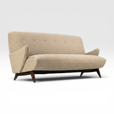 Jens Risom Model 37 Early Vintage Mid Century Modern Sofa c. 1940s