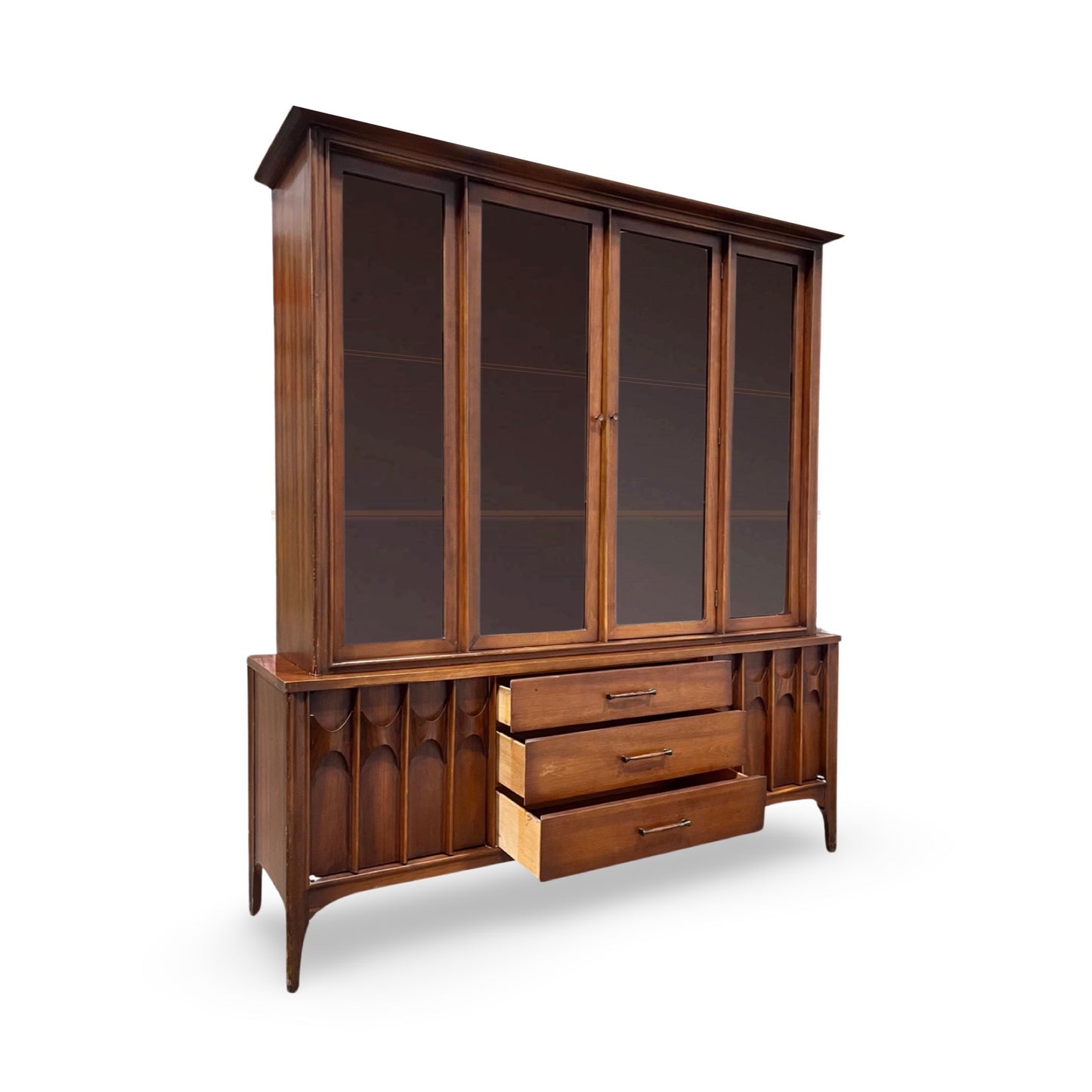 Kent Coffey Perspecta Mid Century Modern China Cabinet c. 1960s