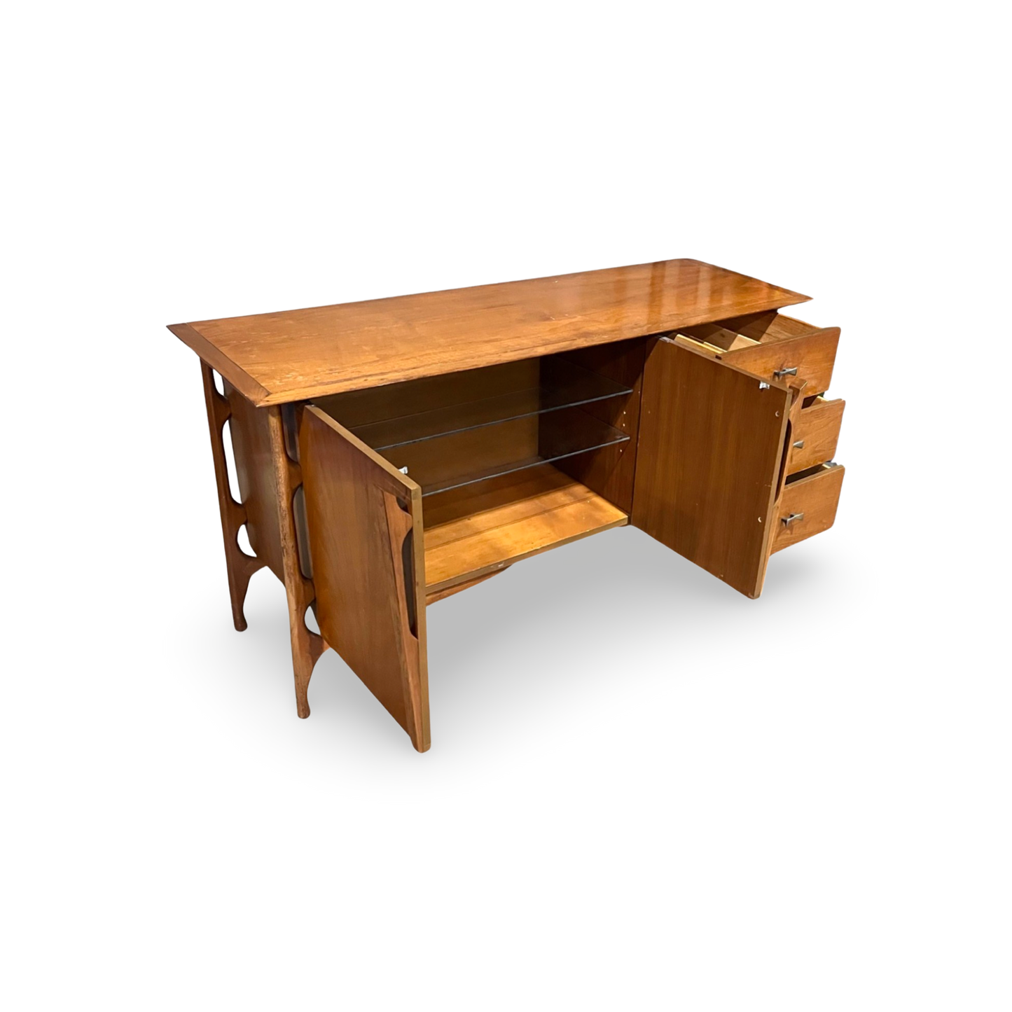 Specialty Woodcraft Vintage Mid Century Modern Buffet Credenza c. 1960s