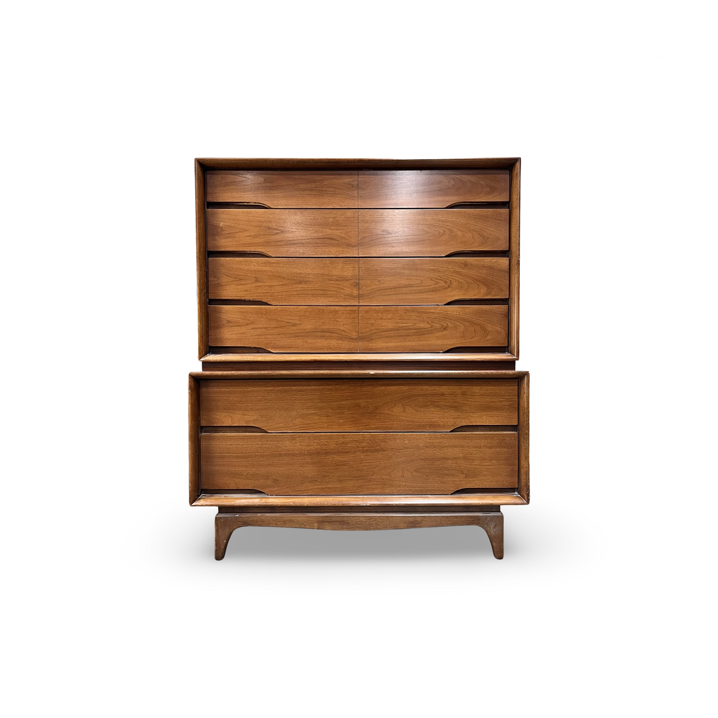 Kent Coffey Forum Vintage Mid Century Modern Highboy Dresser c. 1960s