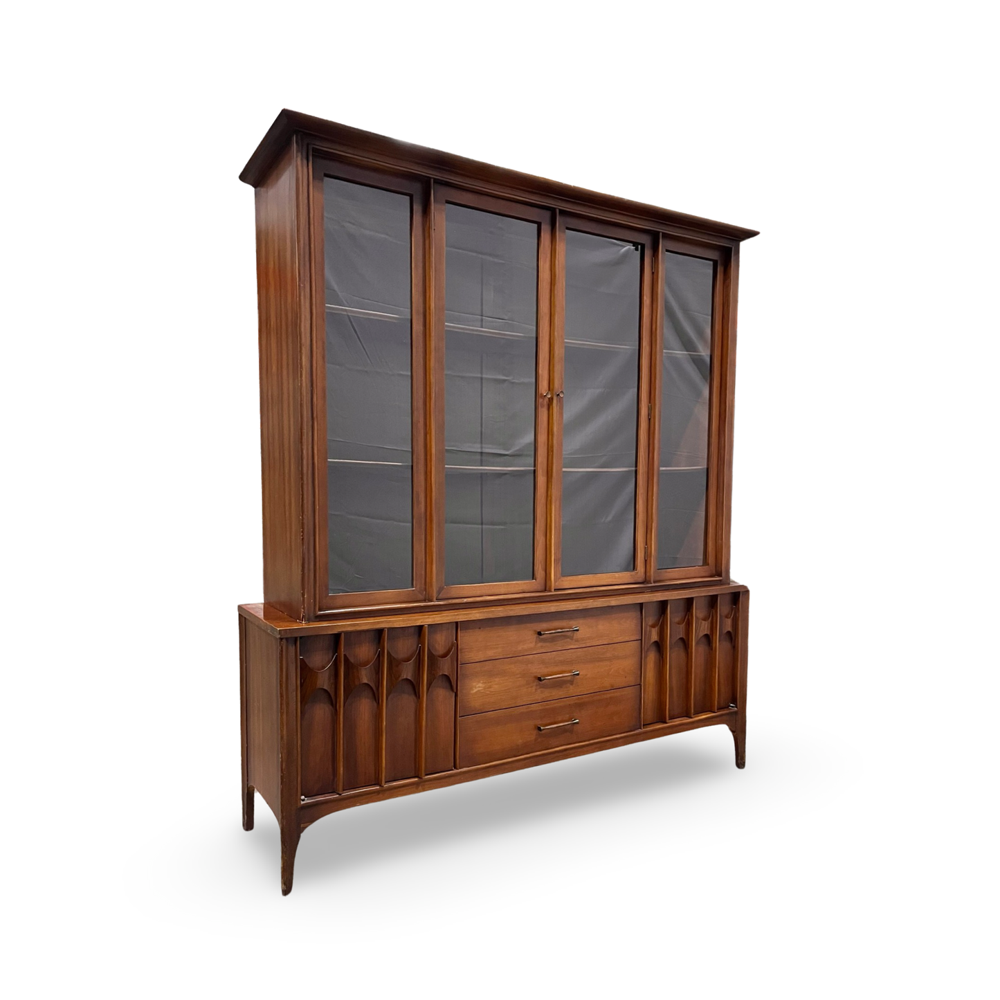 Kent Coffey Perspecta Mid Century Modern China Cabinet c. 1960s