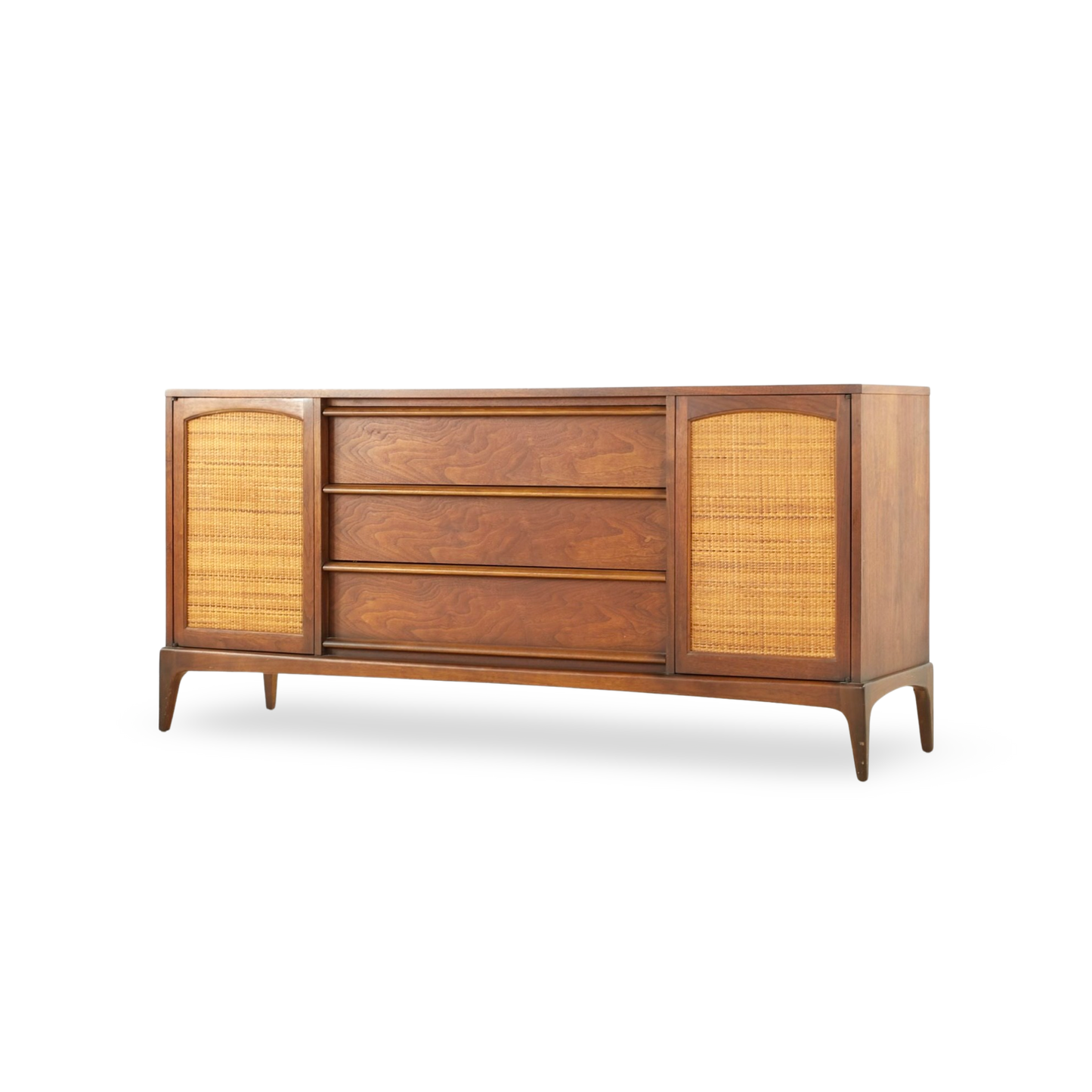 Lane Rhythm Vintage Mid Century Modern China Cabinet Hutch c. 1960s