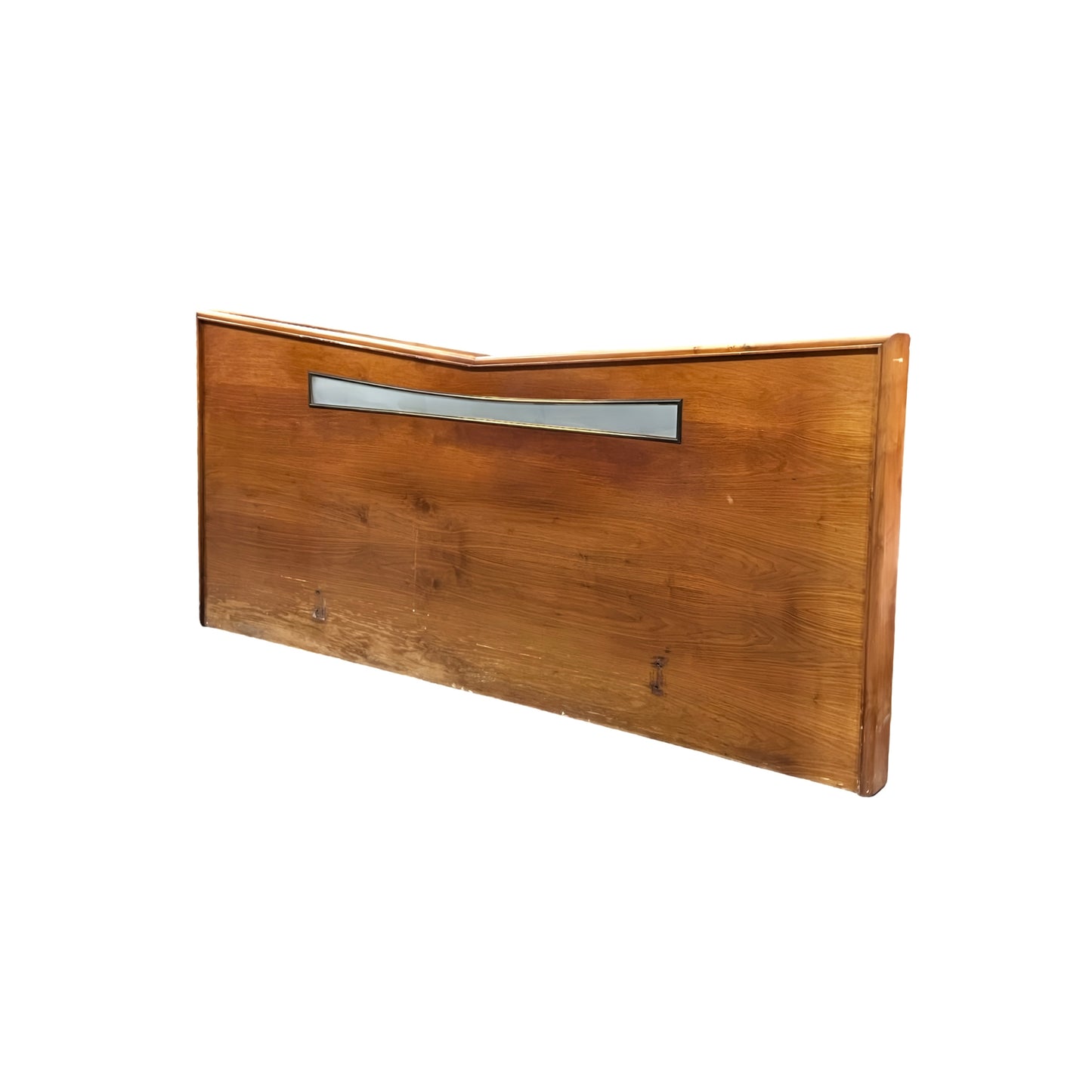 Specialty Woodcraft Vintage Mid Century Modern King Size Headboard c. 1960s