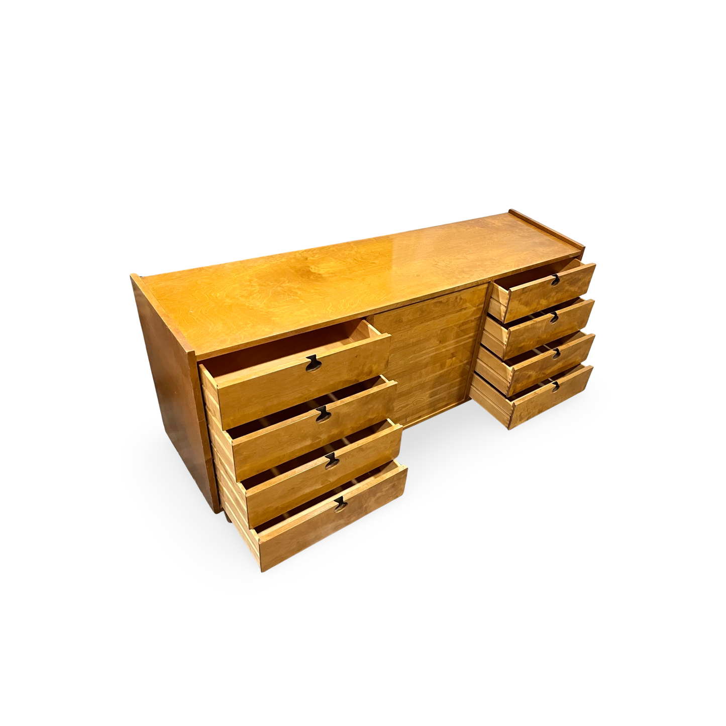 Edmond J. Spence Scandanivanian Vintage Mid Centry Modern 8 Drawer Dresser c. 1960s