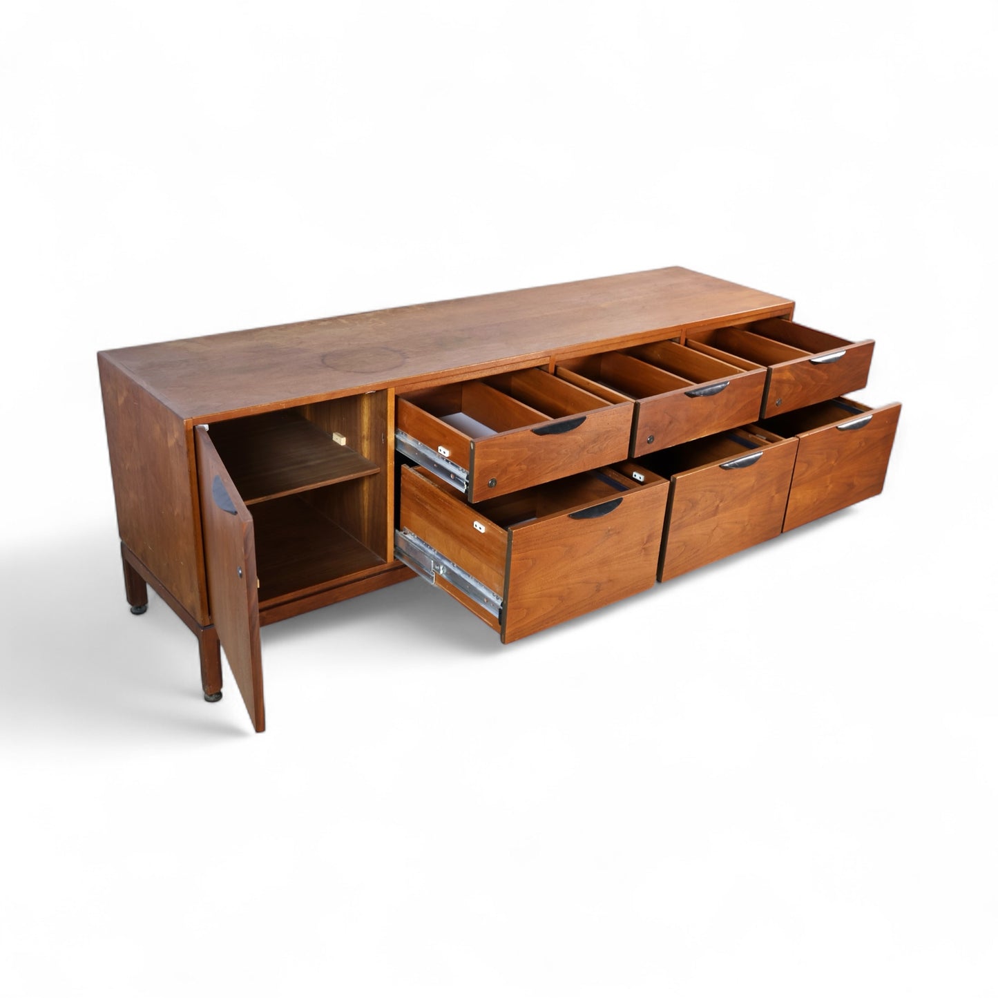 Jens Risom Vintage Mid Century Modern Office Filing Cabinet Credenza c. 1960s