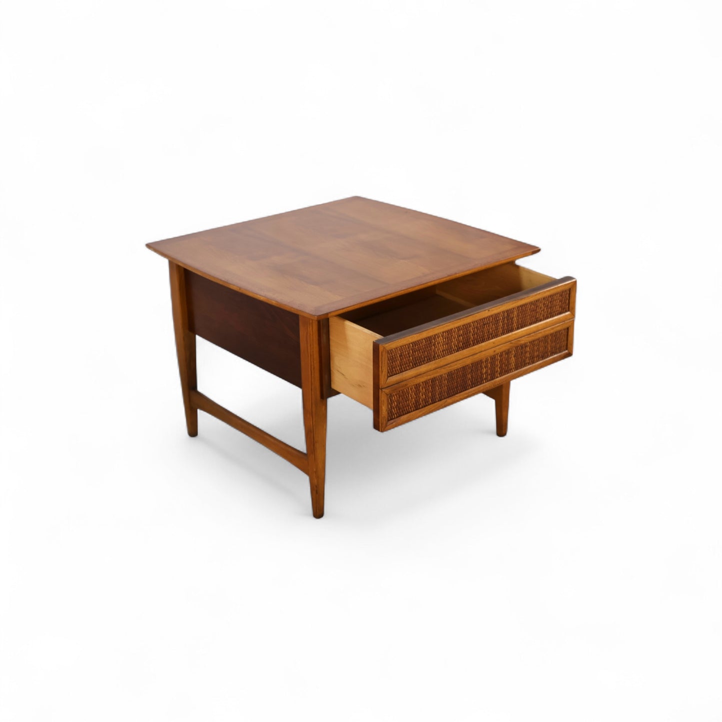 Lane Furniture Vintage Mid Century Modern End Lamp Table c. 1960s