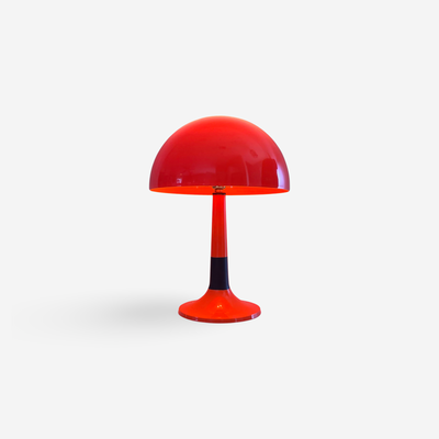 Gilbert Softlite Vintage Mid Century Modern Atomic Mushroom Lamp c.... — front view
