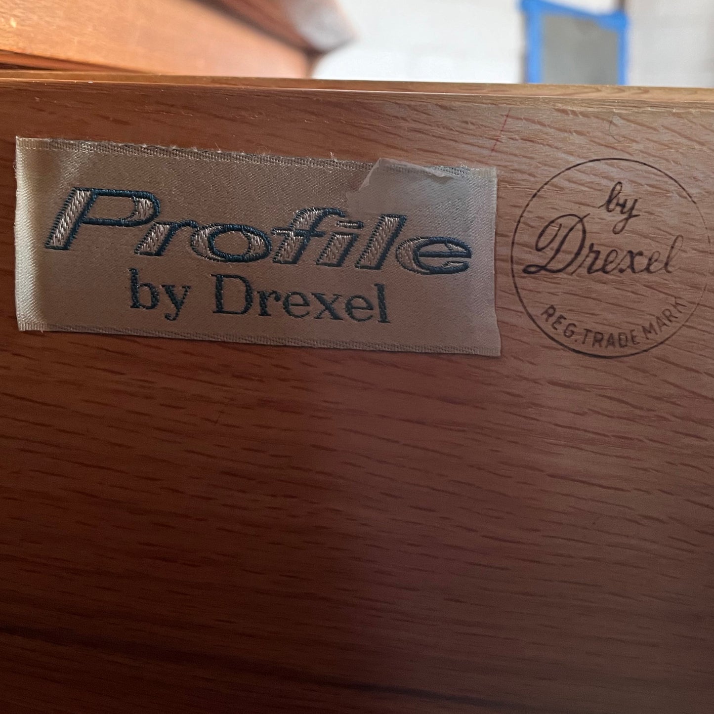 John Van Koert for Drexel Profile Vintage Mid Century Modern Desk c. 1960s