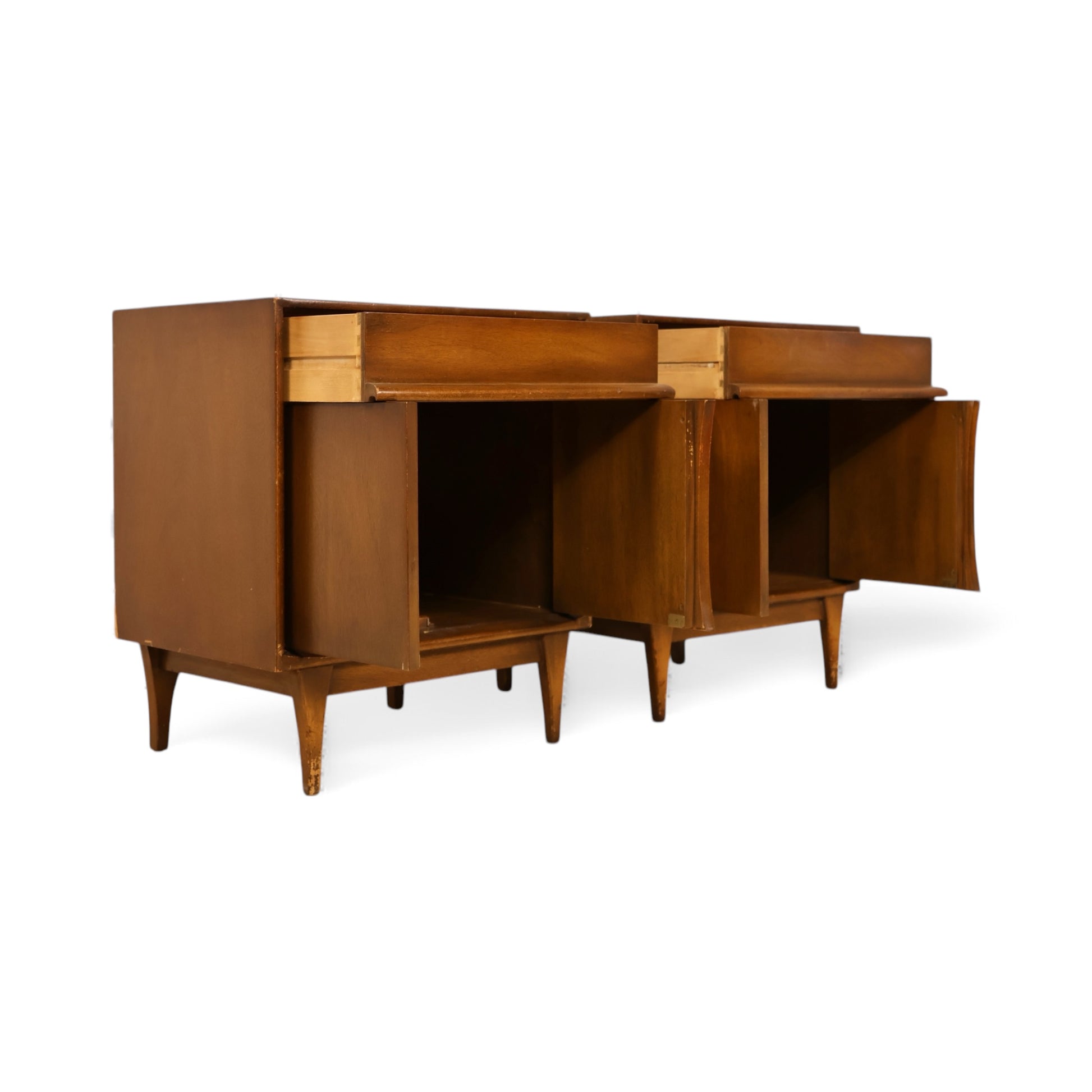 Red Lion nightstands with clean silhouettes and timeless design