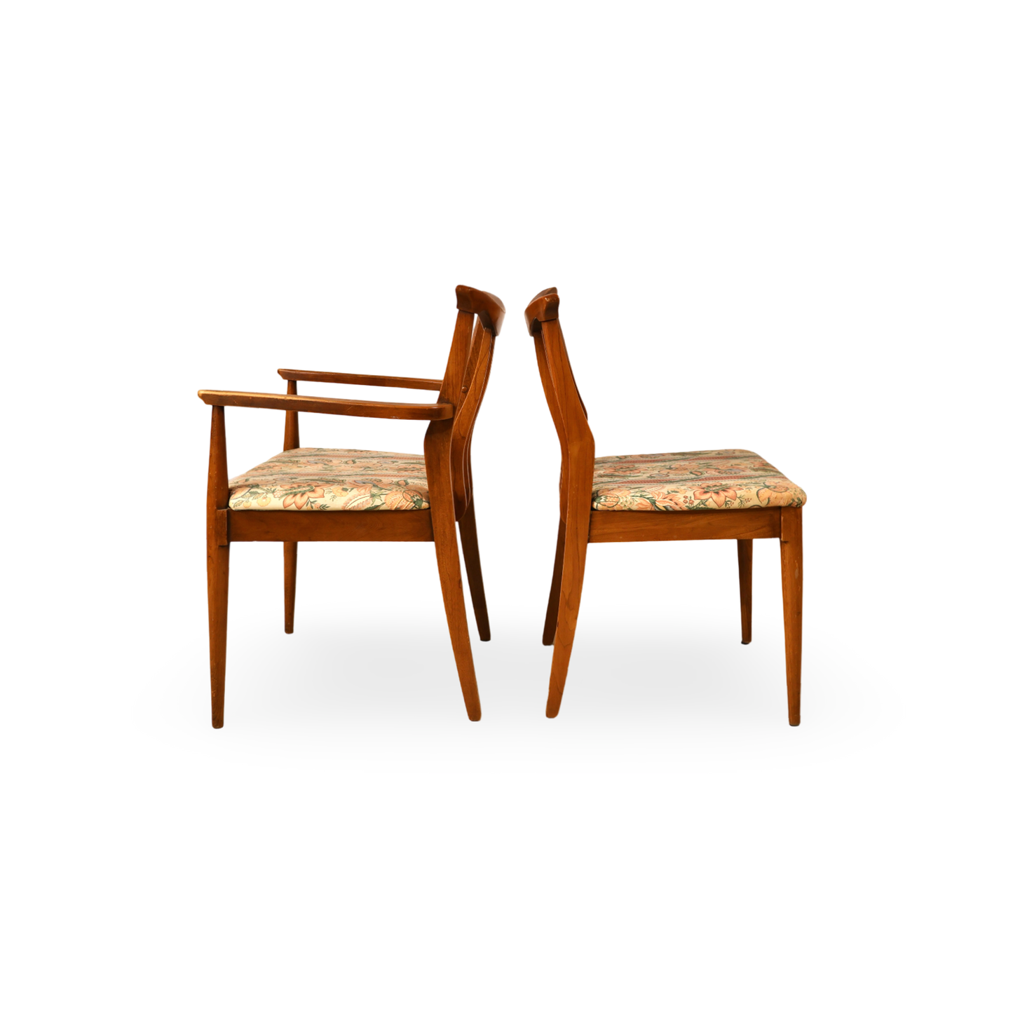 Blowing Rock Set of 6 Vintage Mid Century Modern Dining Chairs c. 1960s
