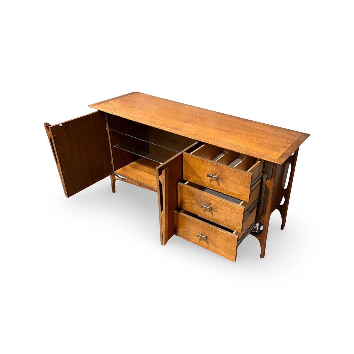 Specialty Woodcraft Vintage Mid Century Modern Buffet Credenza c. 1960s