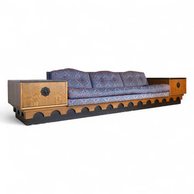 Adrian Pearsall for Craft Associates Strictly Spanish Vintage Mid C... — oak construction, front view