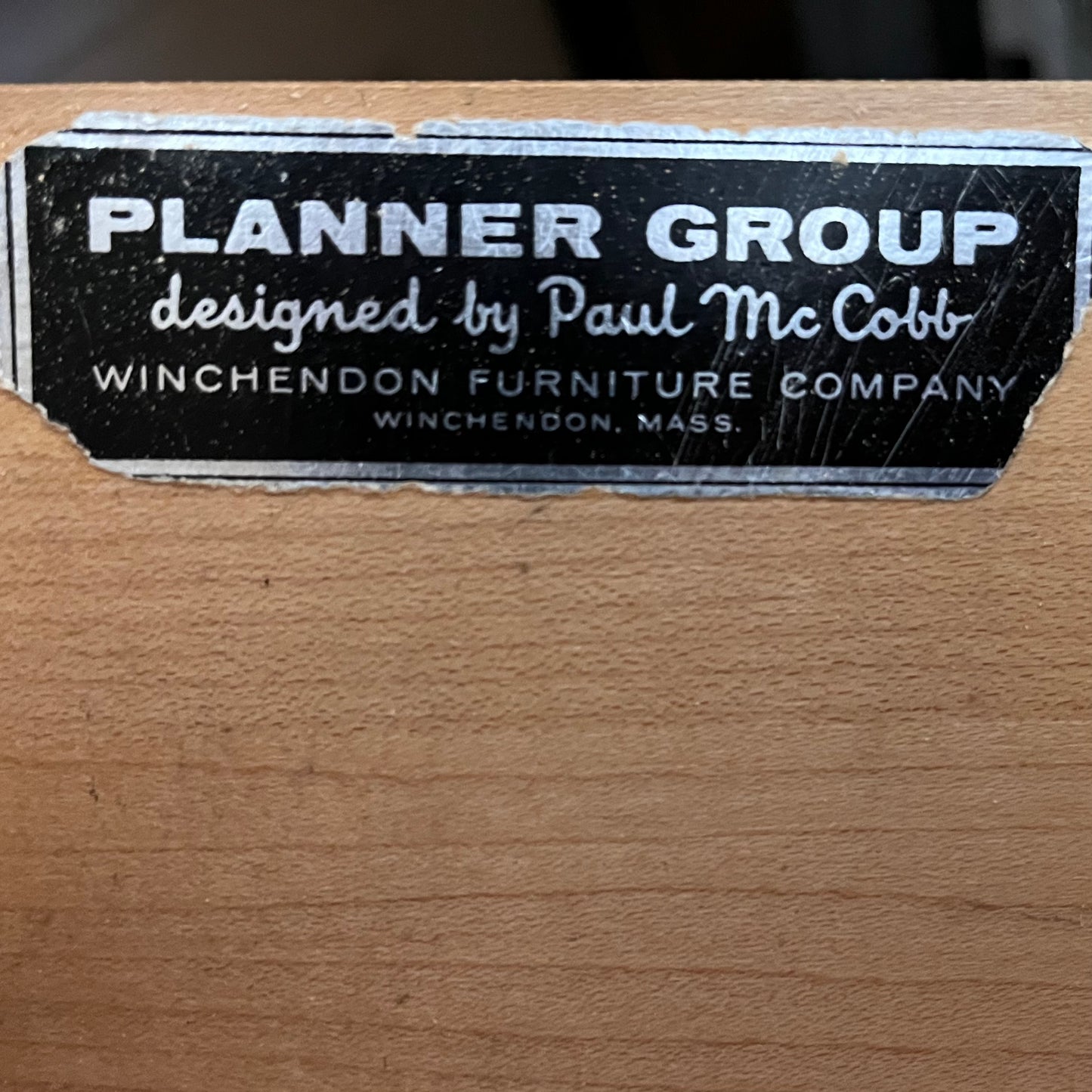 Paul Mccobb Planner Group Model 1561 Vintage Mid Century Modern Double Pedestal Desk c. 1950s