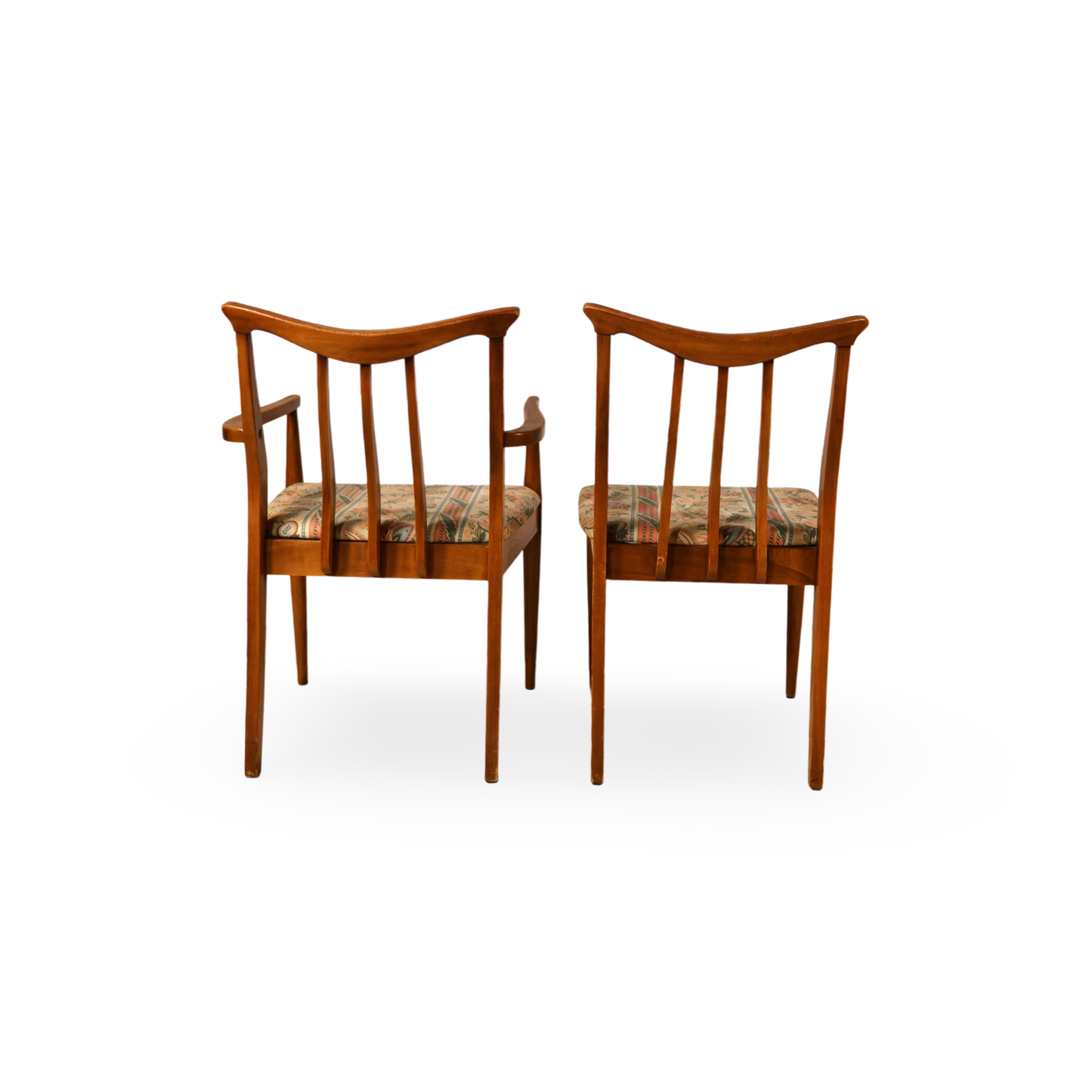 Blowing Rock Set of 6 Vintage Mid Century Modern Dining Chairs c. 1960s