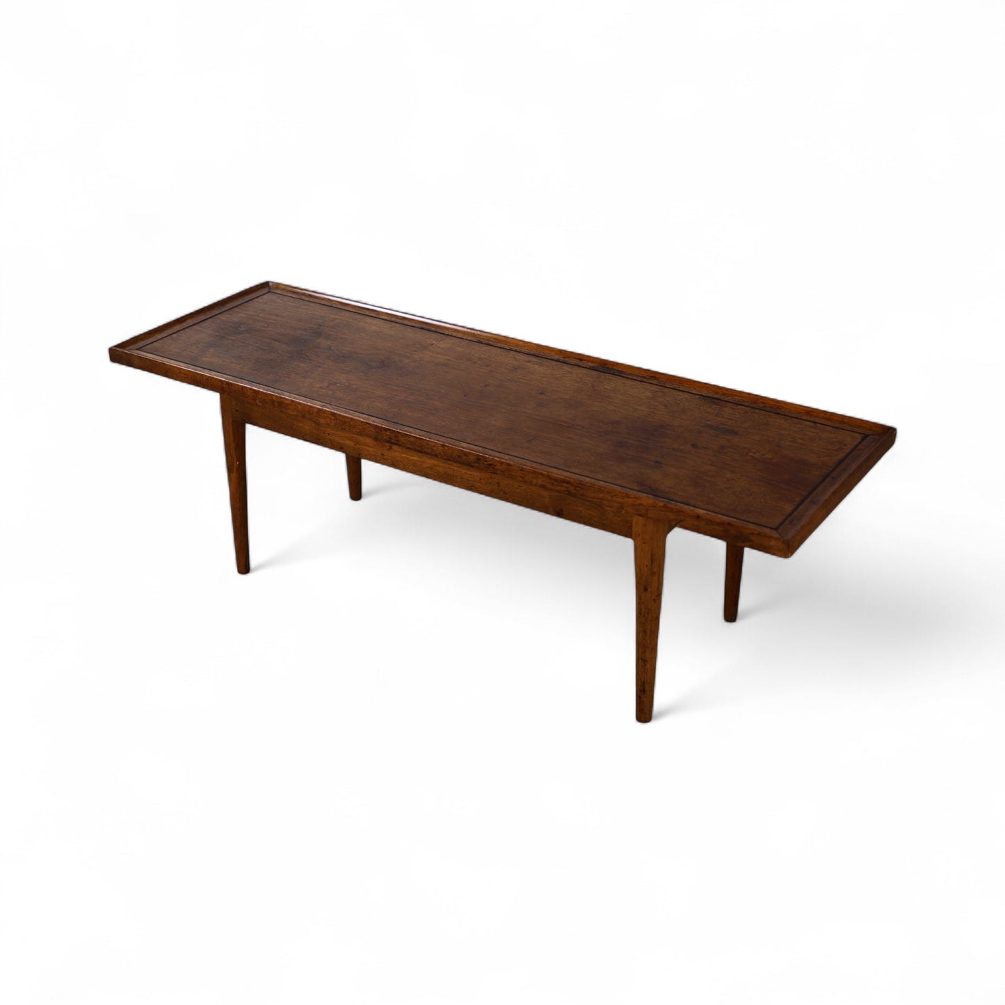 Kipp Stewart for Drexel Declaration Vintage Mid Century Modern Cocktail Coffee Table c. 1960s