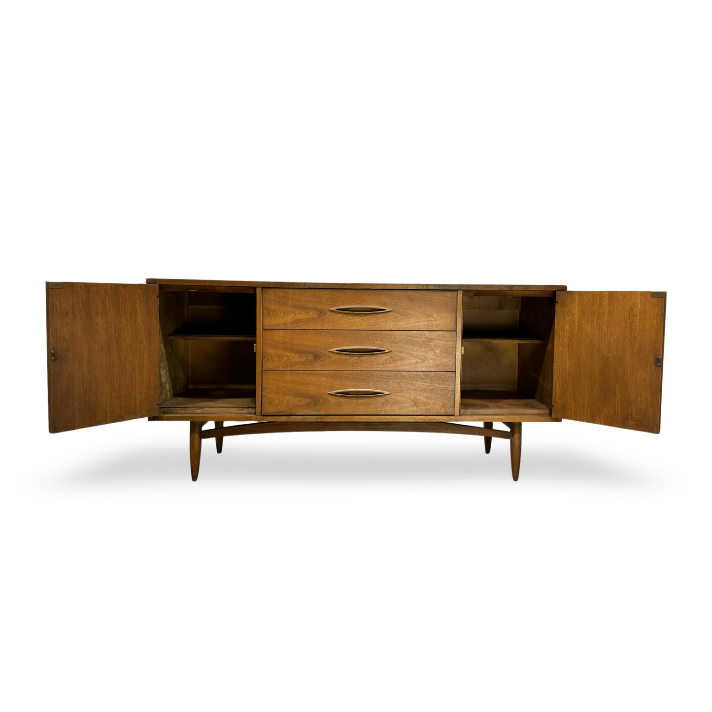 Broyhill Sculptra Vintage Mid Century Modern Credenza c. 1960s