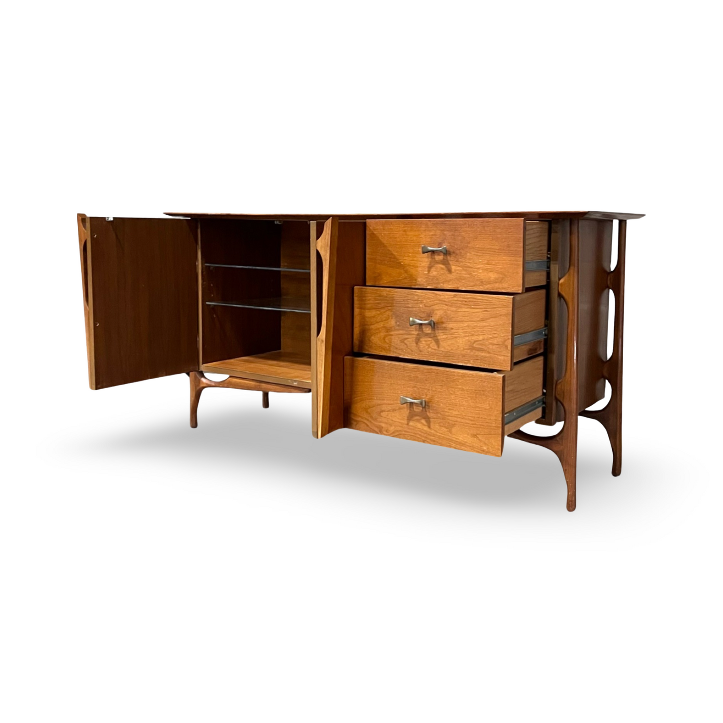 Specialty Woodcraft Vintage Mid Century Modern Buffet Credenza c. 1960s