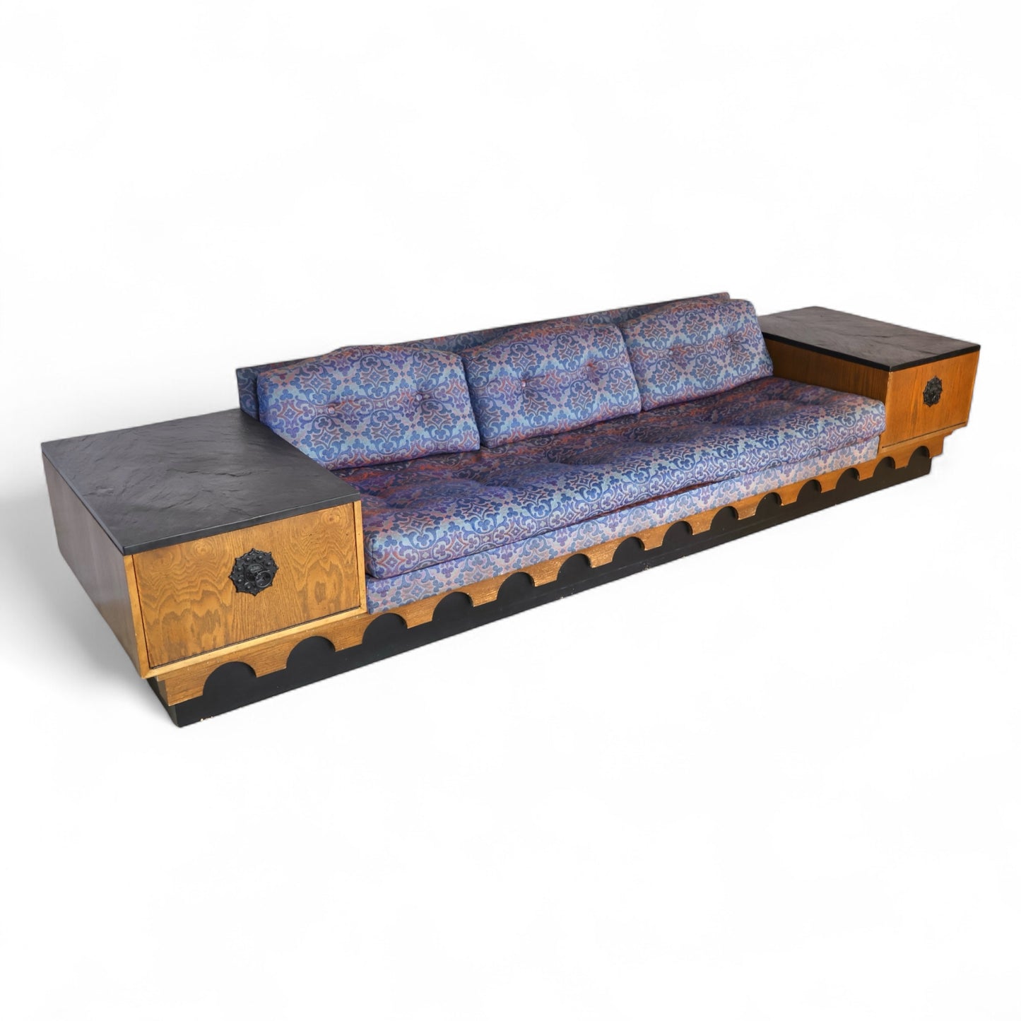 Adrian Pearsall for Craft Associates Strictly Spanish Vintage Mid Century Modern Sofa c. 1960s