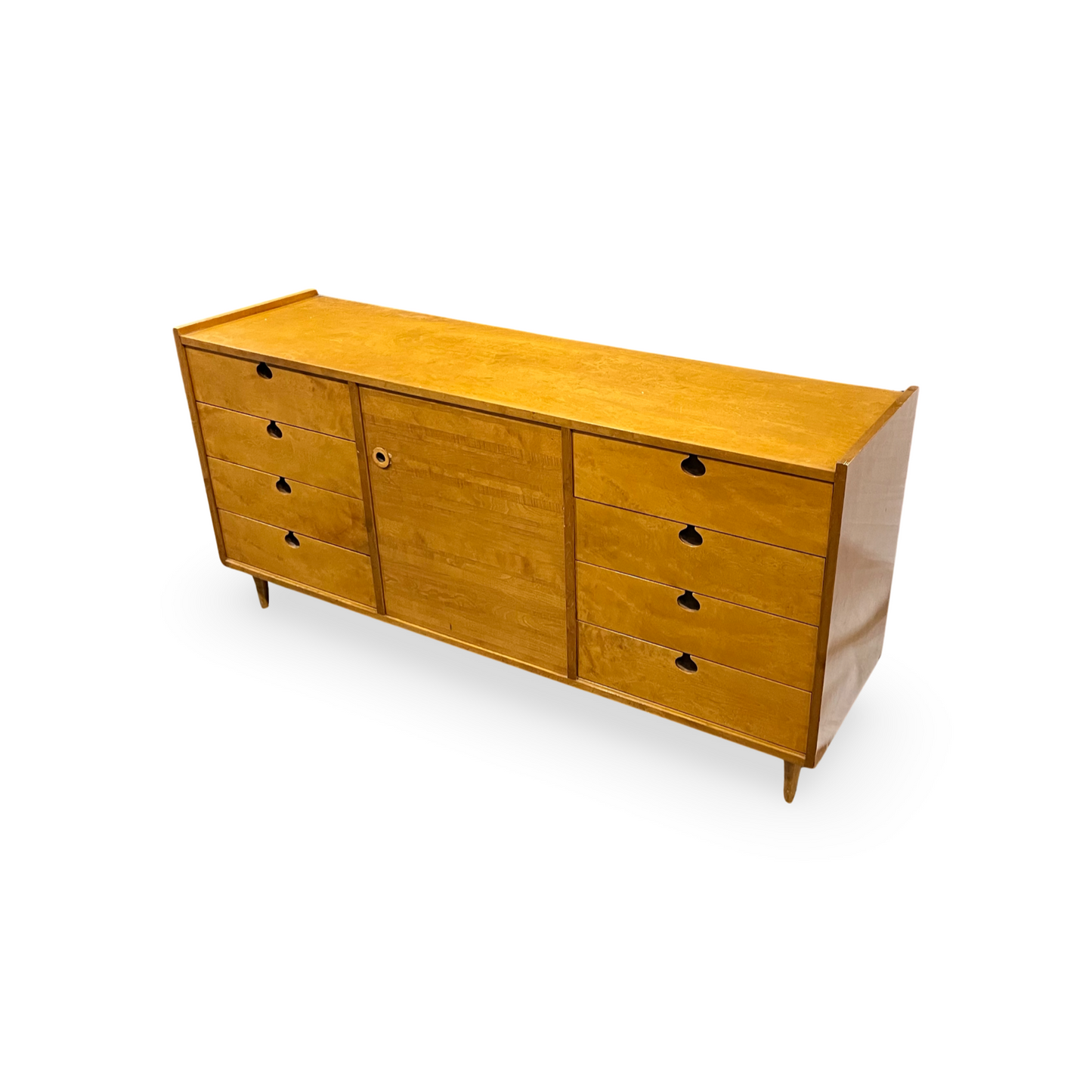 Edmond J. Spence Scandanivanian Vintage Mid Centry Modern 8 Drawer Dresser c. 1960s