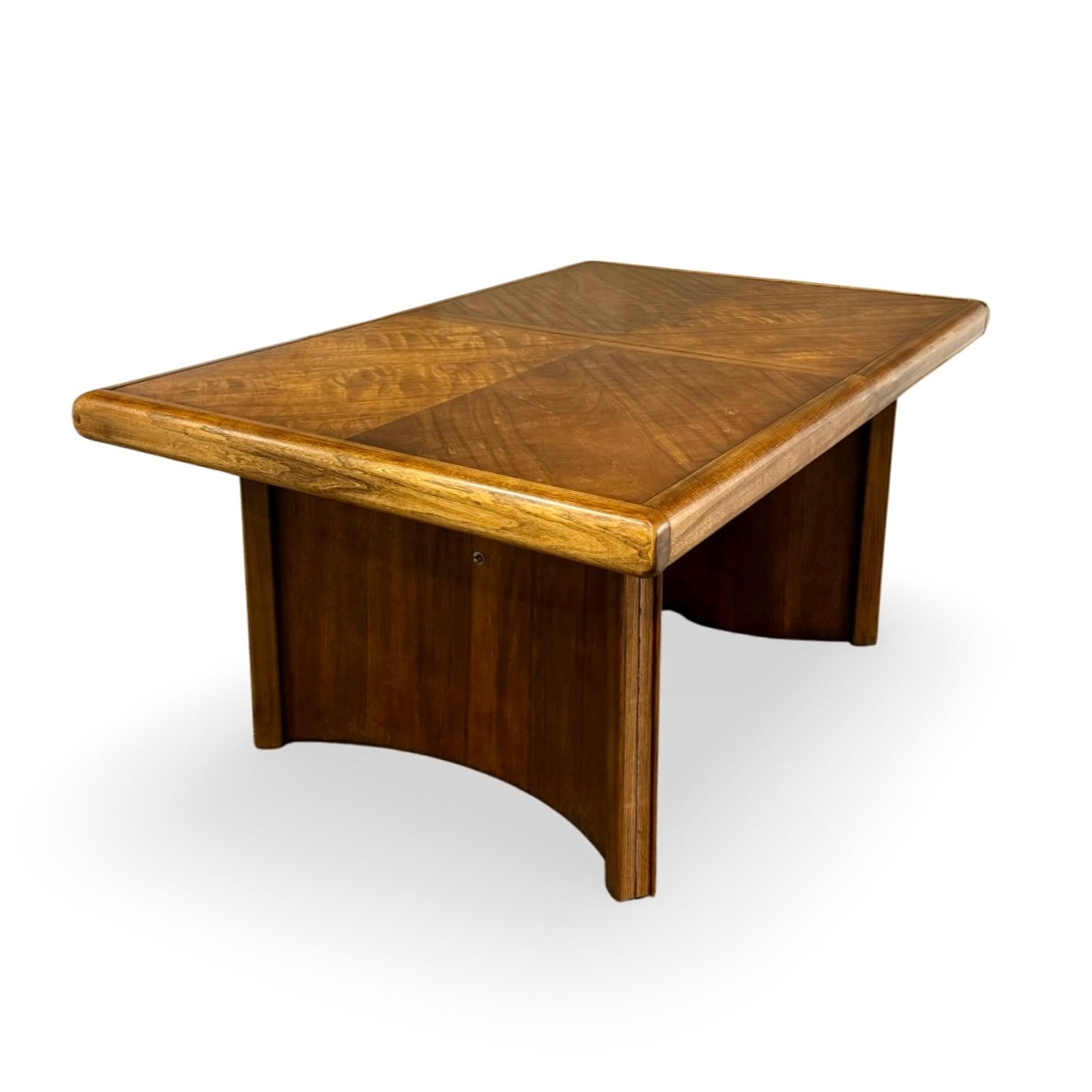 Pulaski Brutalist Vintage Mid Century Modern Dining Table c. 1970s