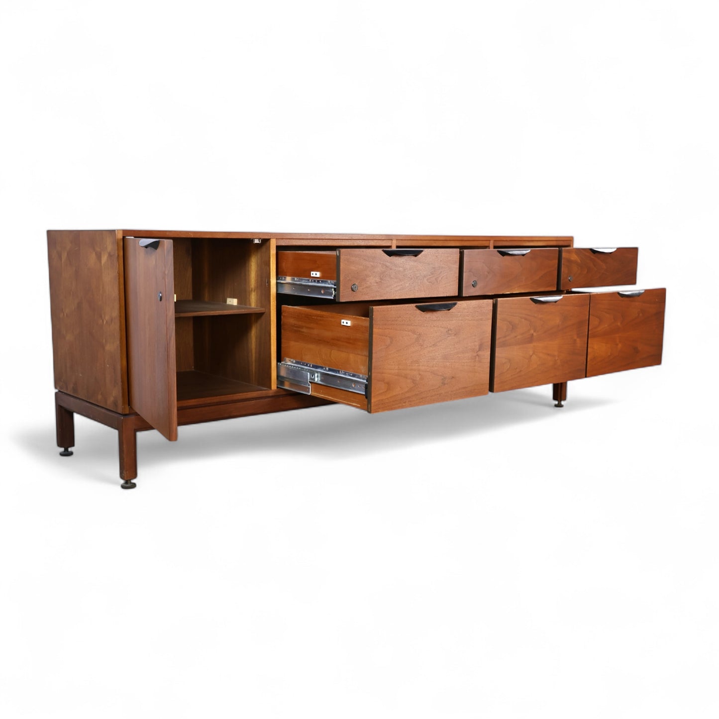 Jens Risom Vintage Mid Century Modern Office Filing Cabinet Credenza c. 1960s
