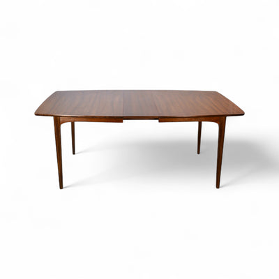 Kent Coffey Perspecta Vintage Mid Century Modern Dining Table c. 1960s ā walnut construction, front view