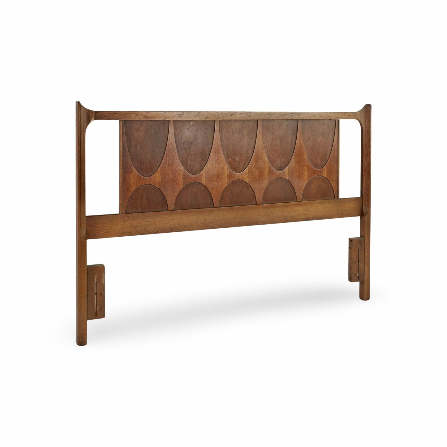 Broyhill Brasilia Vintage Mid Century Modern Queen or Full Headboard c. 1960s