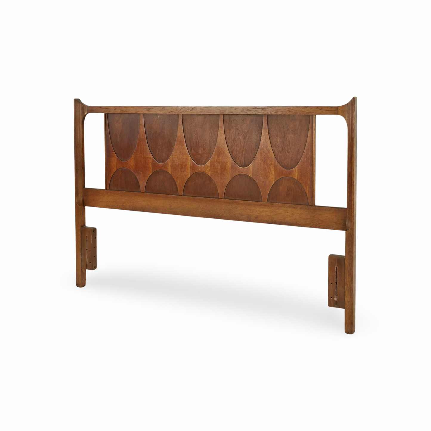 Broyhill Brasilia Vintage Mid Century Modern Queen or Full Headboard c. 1960s