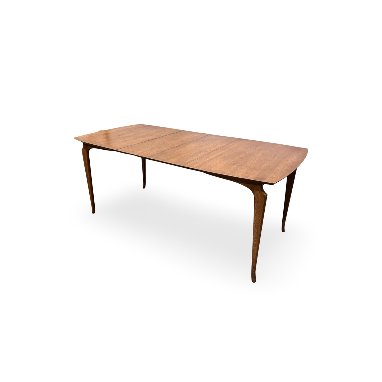 Mid Century Modern dining table with walnut finish, Specialty Woodcraft