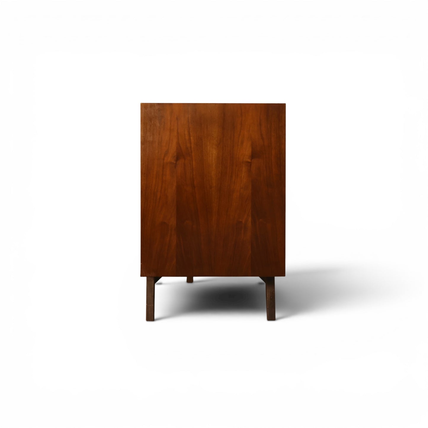 Specialty Woodcraft lowboy slotted wooden pull detail