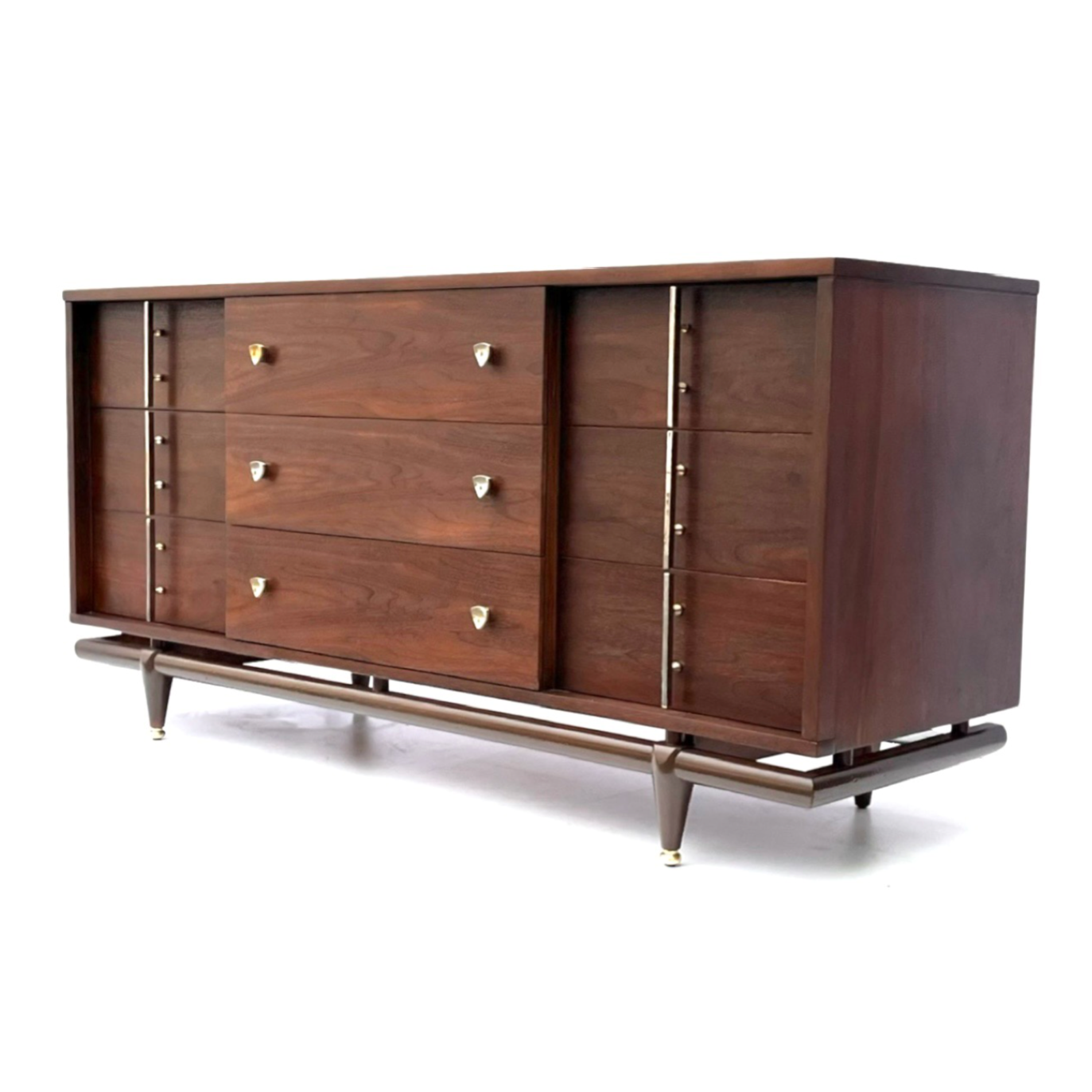Kent Coffey The Sequence Mid Century Modern Lowboy Dresser c. 1960s