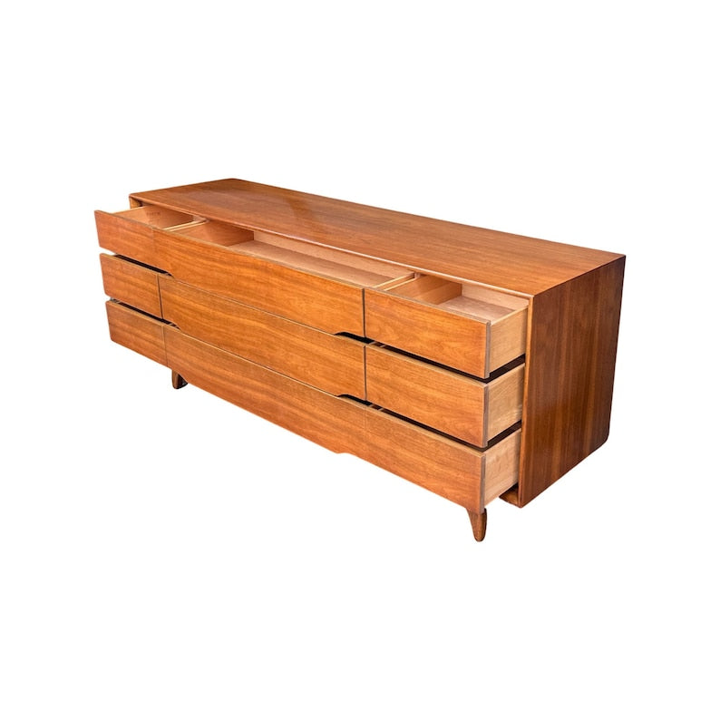 Kent Coffey Forum Vintage Mid Century Modern Lowboy Dresser 1960s hi