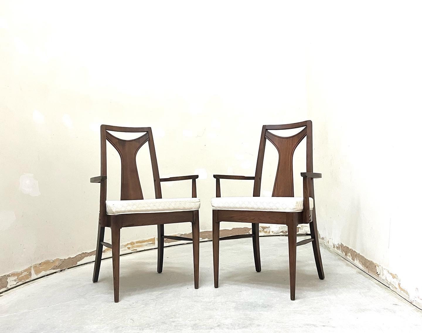 Kent Coffey "Perspecta" Mid Century Modern Set of 6 Dining Chairs c. 1960s