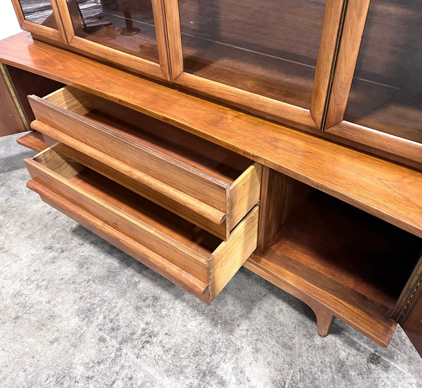 MCM China Cabinet Drawer Space