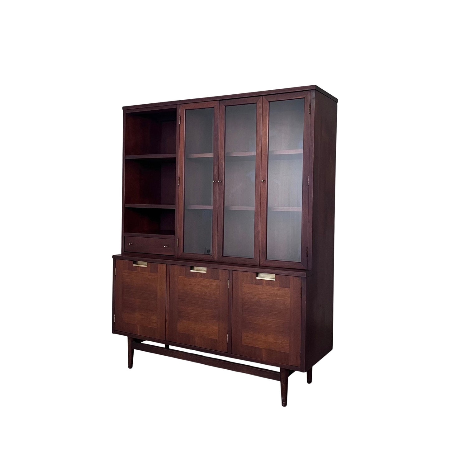 Merton Gershun for American of Martinsville Mid Century Modern China Cabinet