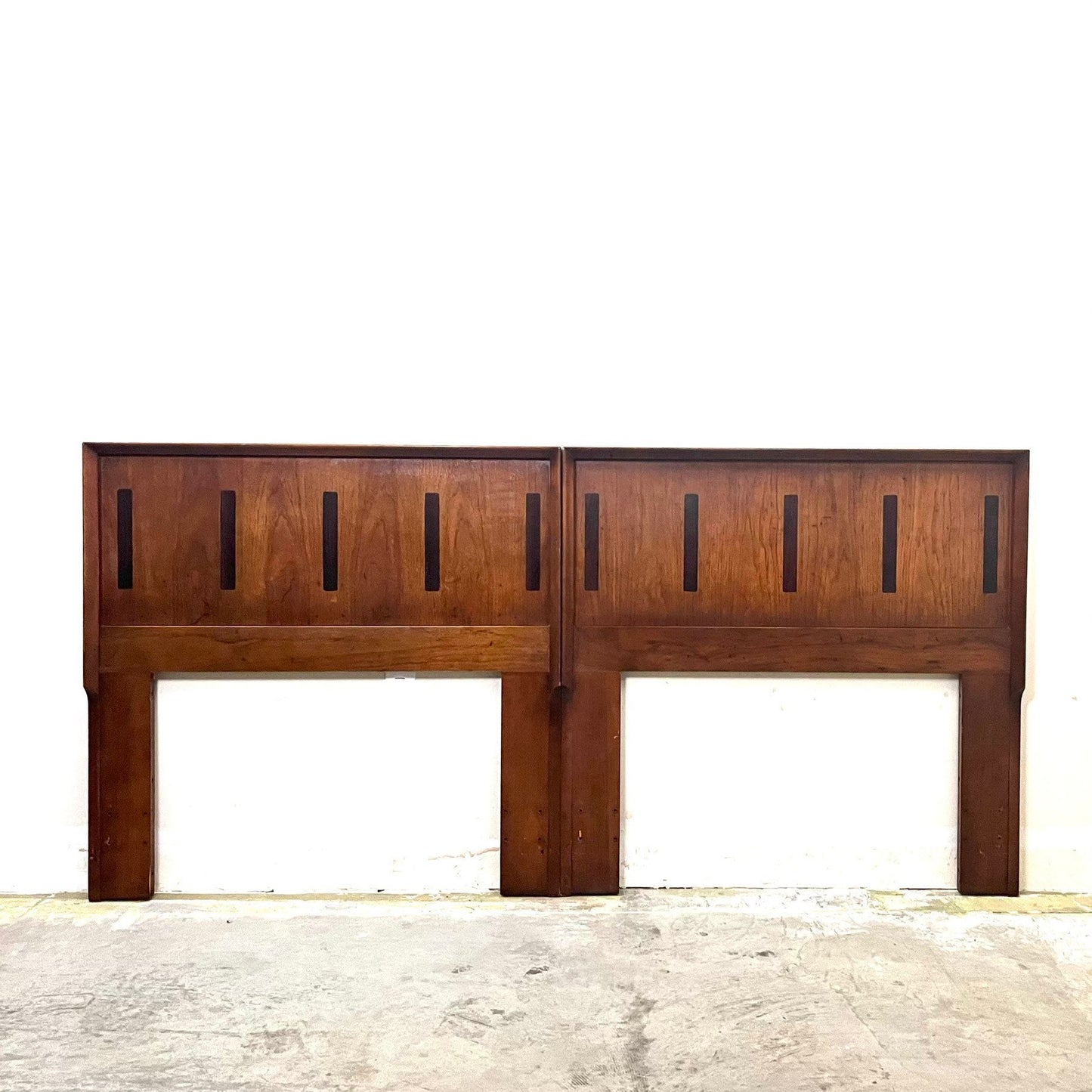 Lane “Tower Suite” Mid Century Modern Twin Headboard or Two Make King