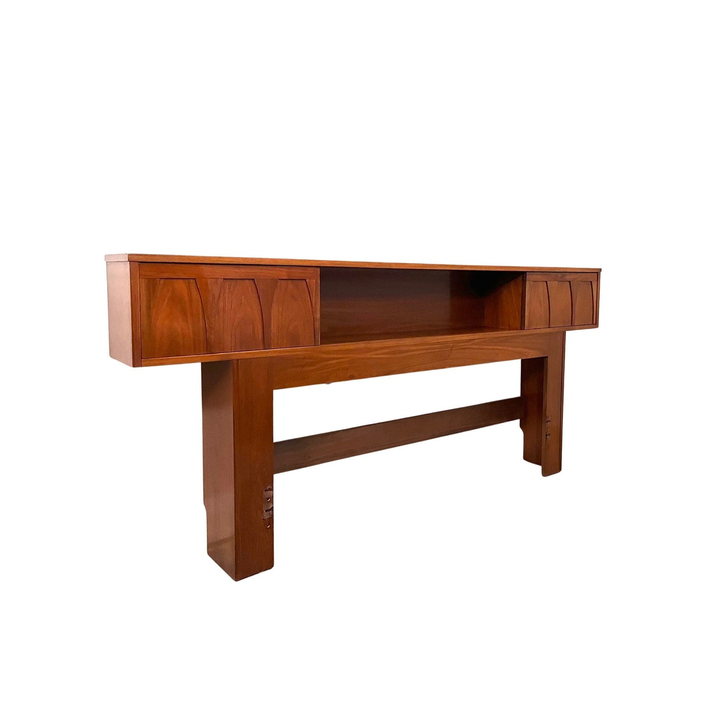 Vintage Mid Century Modern Full Size Headboard c. 1960s