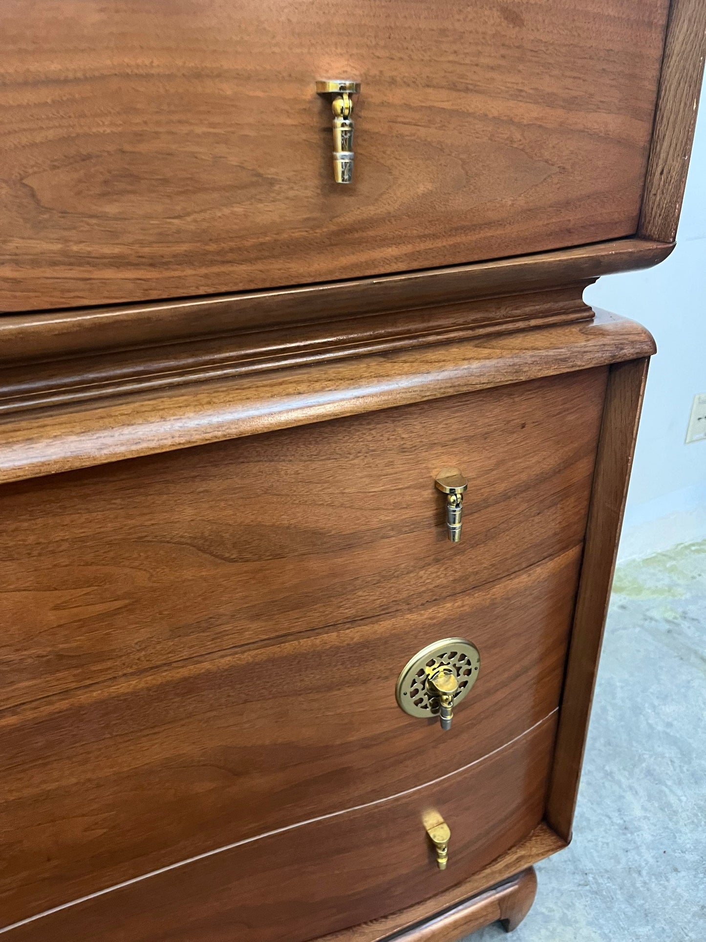 Kent Coffey “The Penthouse” Mid Century Modern 7 Drawer Tall Dresser c. 1960s