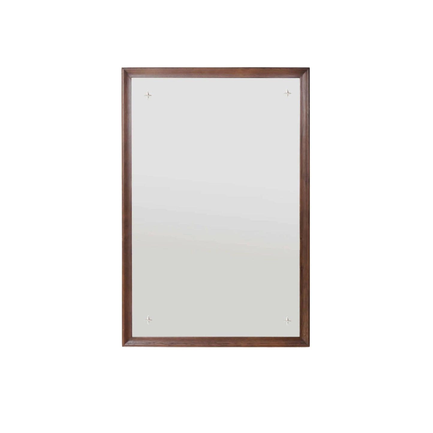 Broyhill Saga Mid Century Modern Mirror Etched Starburst Design c. 1960s