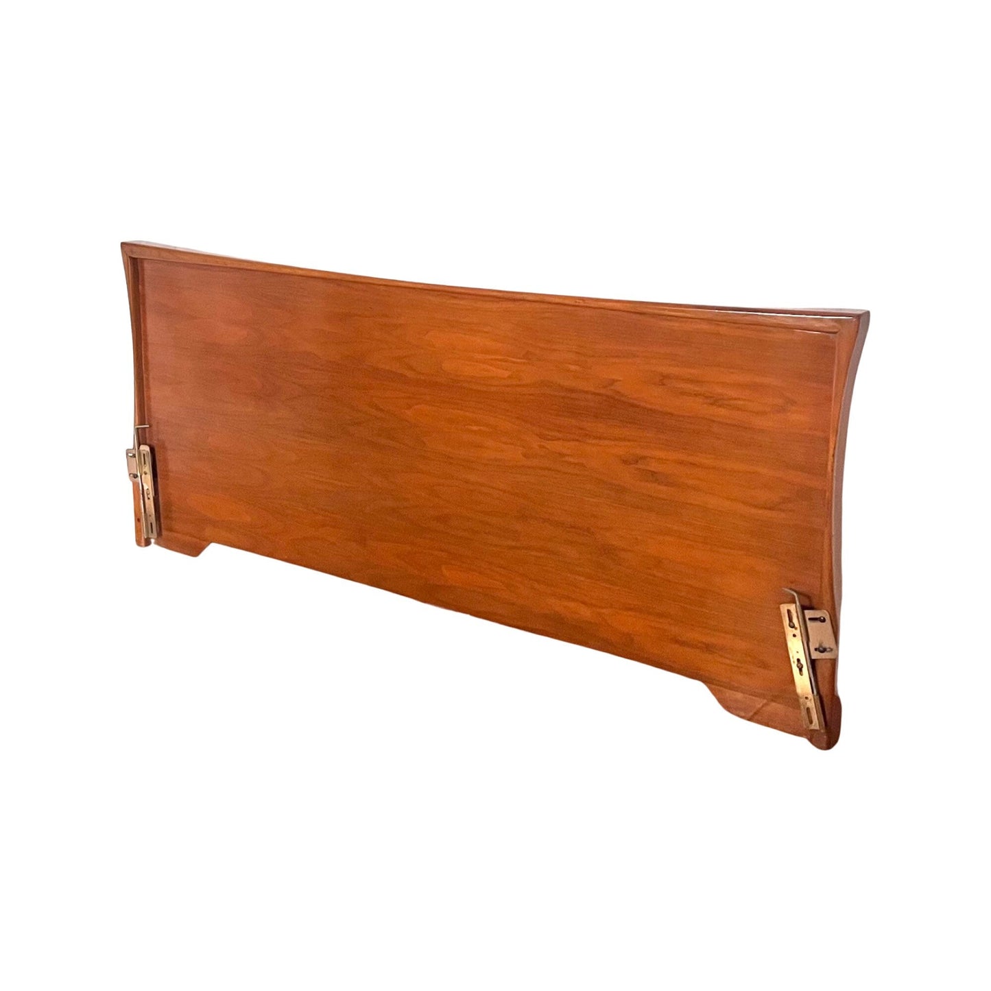 Vladimir Kagan style Sculpted Mid Century Modern Atomic King Size Headboard c. 1960s