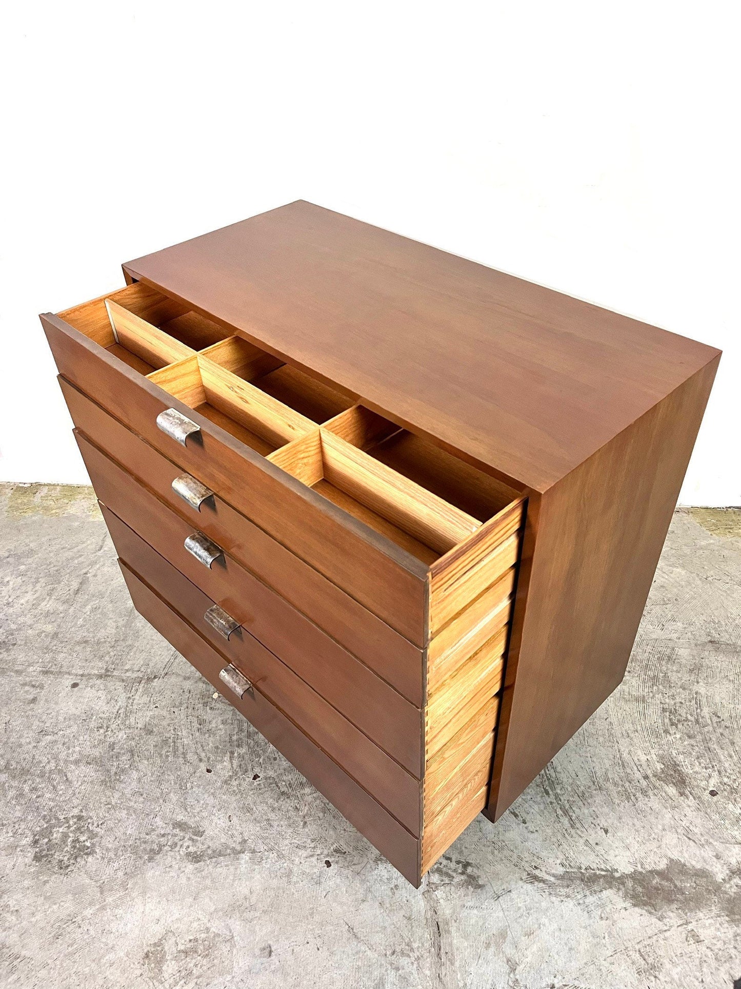 George Nelson for Herman Miller 5 Drawer Mid Century Modern Dresser c. 1950s