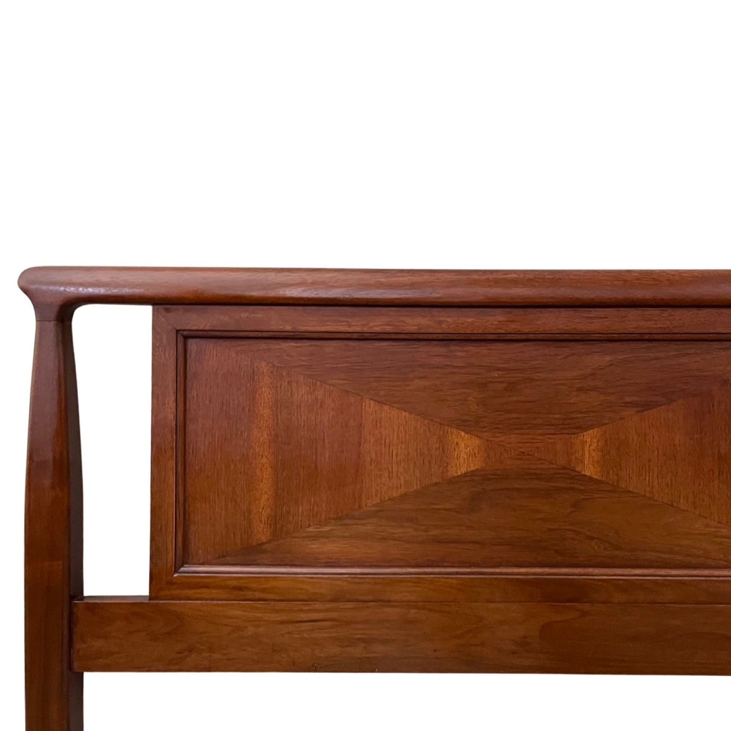 John Stuart for Mount Airy Janus Collection Mid Century Modern King Size Headboard c. 1960s