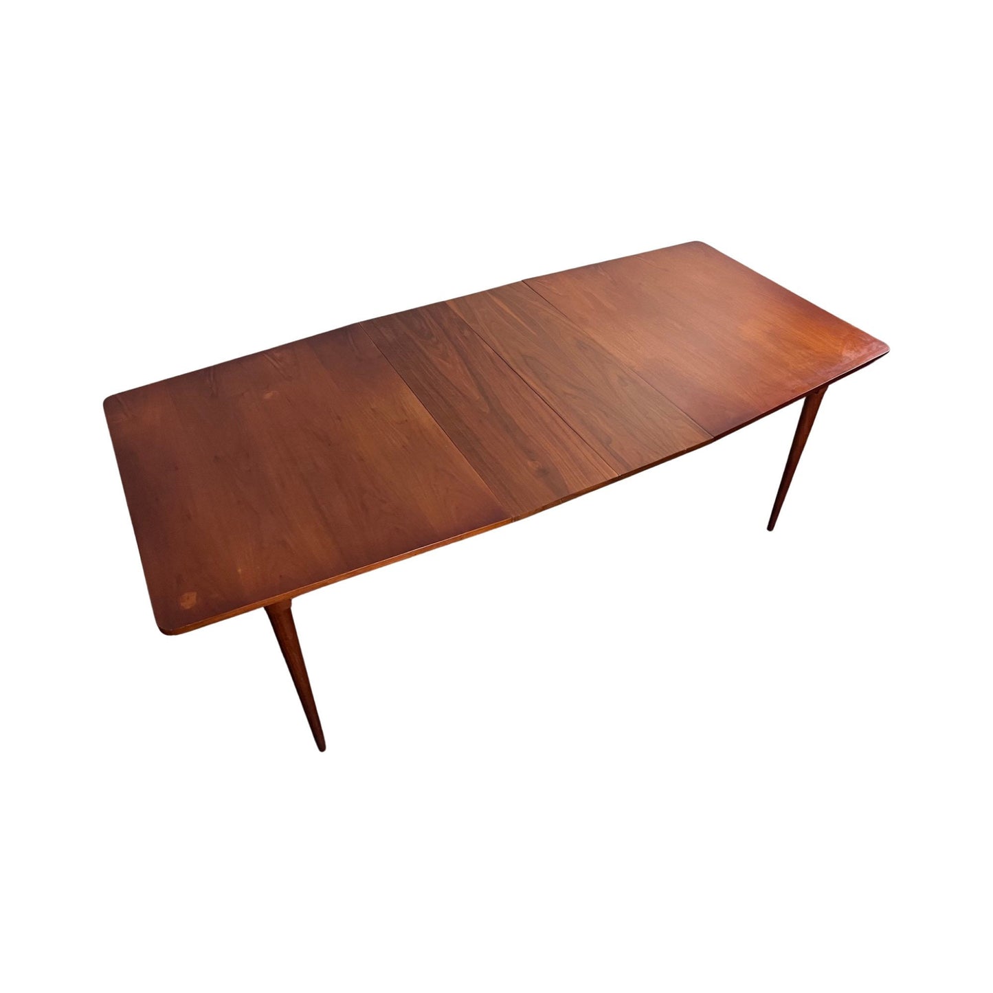 Young Manufacturing Mid Century Modern Dining Table with 2 Leaves c. 1960s