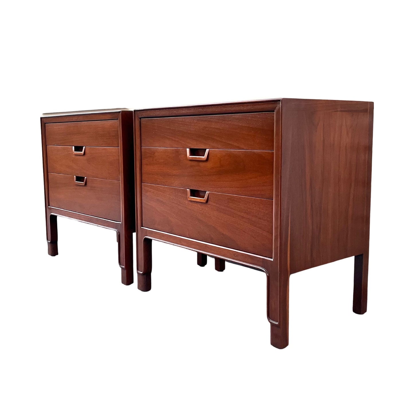 John Stuart for Janus Collection Pair of Nightstands Mid Century Modern